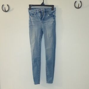 American Eagle Outfitters Light Blue Skinny Jeans